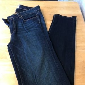 Paige Stretch navy jeans